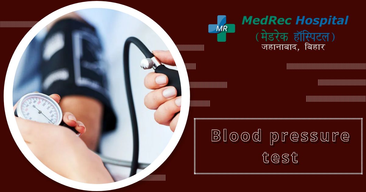 blood pressure test